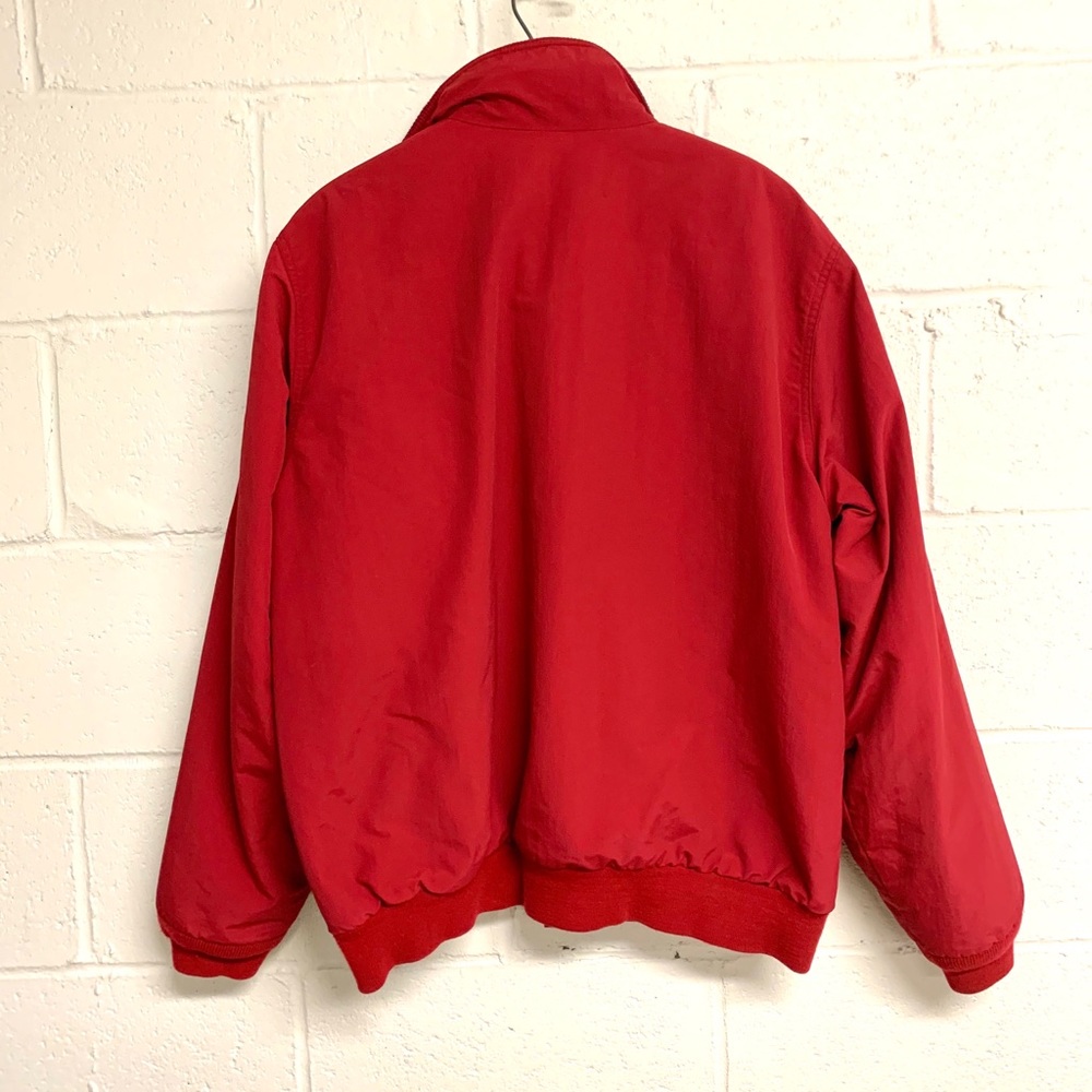 Vintage LL Bean warm-up jacket men’s L. - Picture 4 of 8